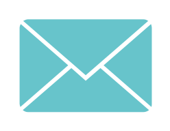 Mail icon in teal